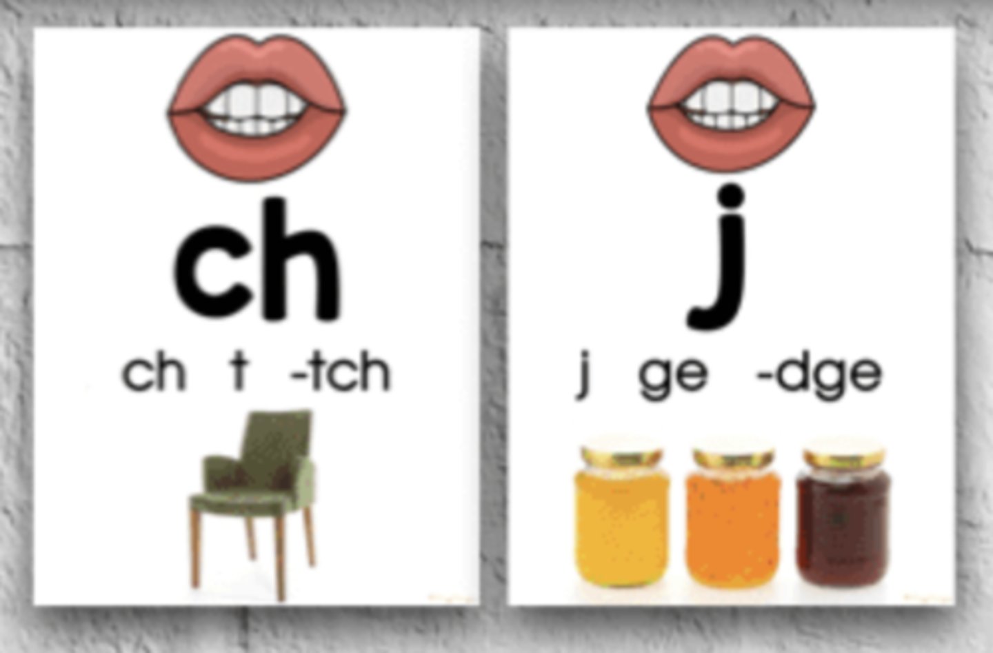 <p>when making these sounds, there is a stop and then friction</p><p>/ch/ /j/</p>