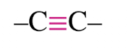 <p>A hydrocarbon containing at least one carbon-carbon triple bond.    (Endung:-yne) </p>