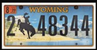 <p>Wyoming, 2</p>