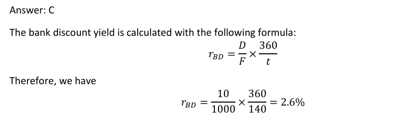 <p>Answer C, See image</p>