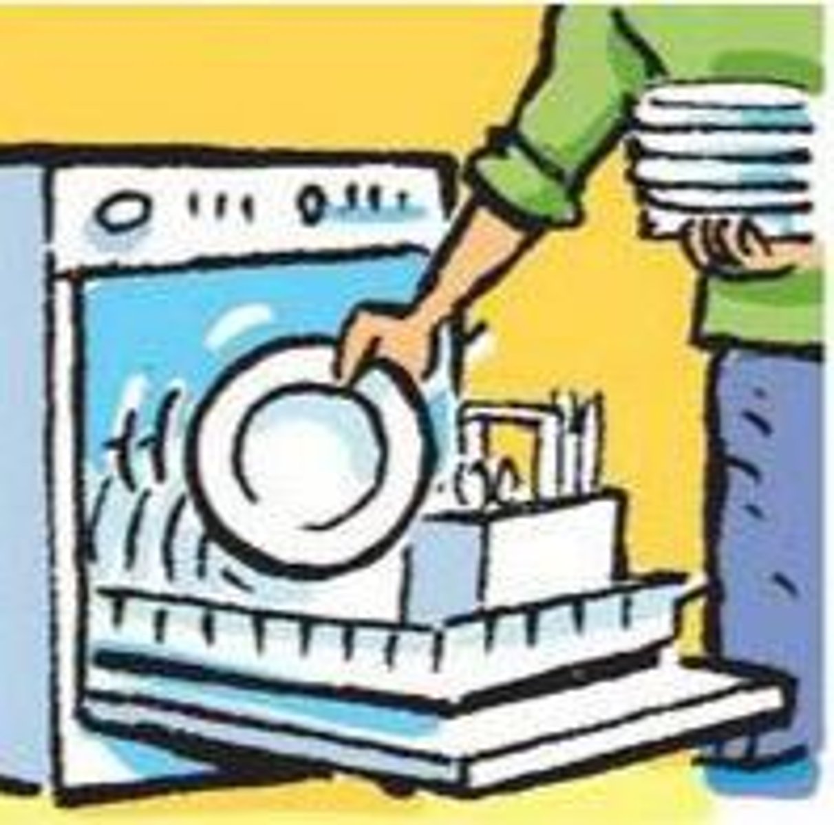 <p>/rʌn ə ˈwɒʃɪŋ məˌʃiːn/ Bật và sử dụng máy giặt. Can you run the washing machine?</p>
