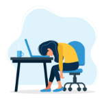 <p>to be or become feeble, weak, to lose vitality </p>