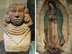 <p>Which example BEST illustrates syncretism?</p>
