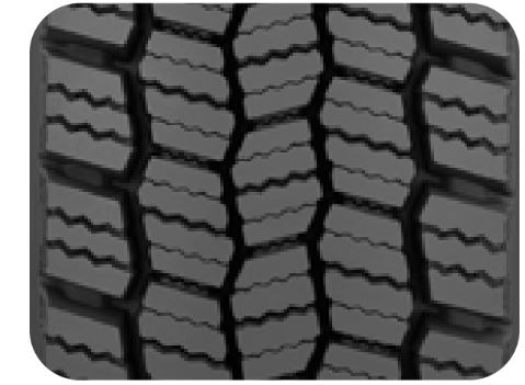<ul><li><p>Position: Drive</p></li><li><p>Application: Regional / Winter</p></li><li><p>Deep tread design</p></li><li><p>Heavy siping</p></li><li><p>Excellent snow traction</p></li><li><p>High removal mileage</p></li></ul><p></p>