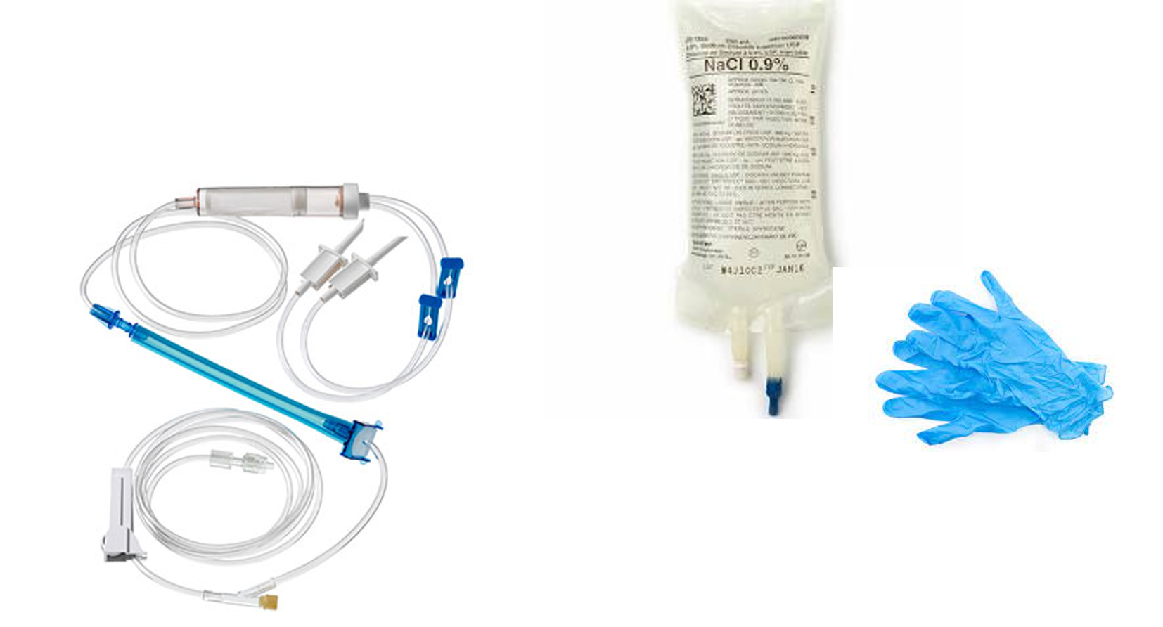 <p>what equipment is needed for a blood transfusion</p>