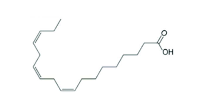 <p>Name this same fatty acid using the Δ nomenclature (include cis/trans in the name)</p>