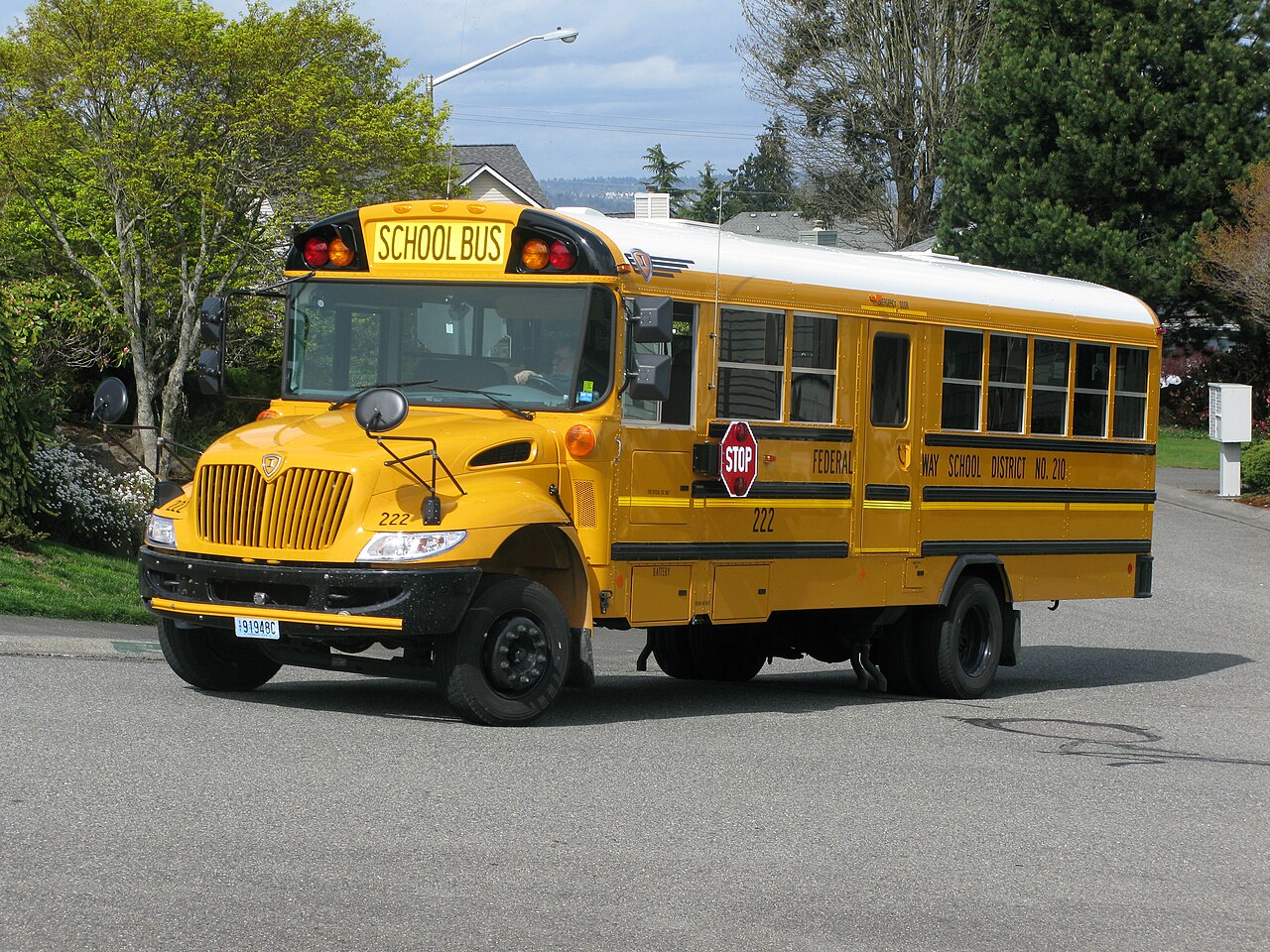 <p>A vehicle used for transporting students to and from school.</p>