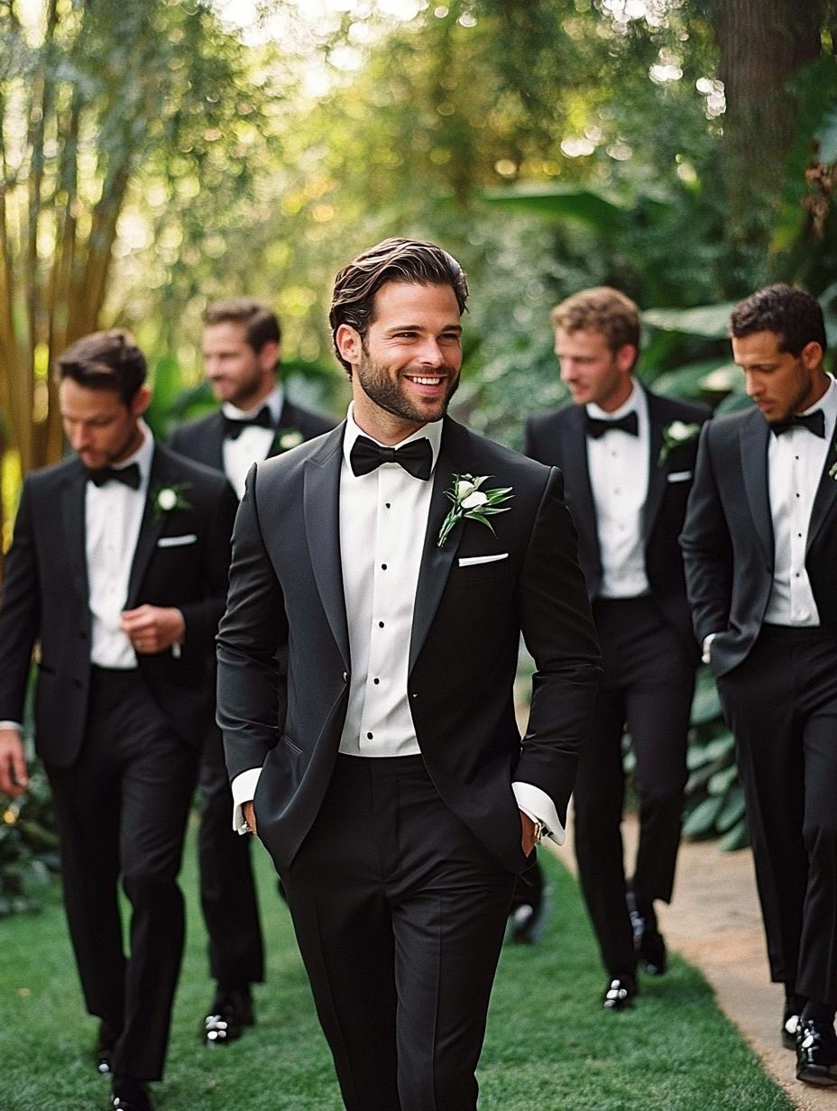<p>groom, fiancé</p><p>(She introduced me as her fiancé.)</p>