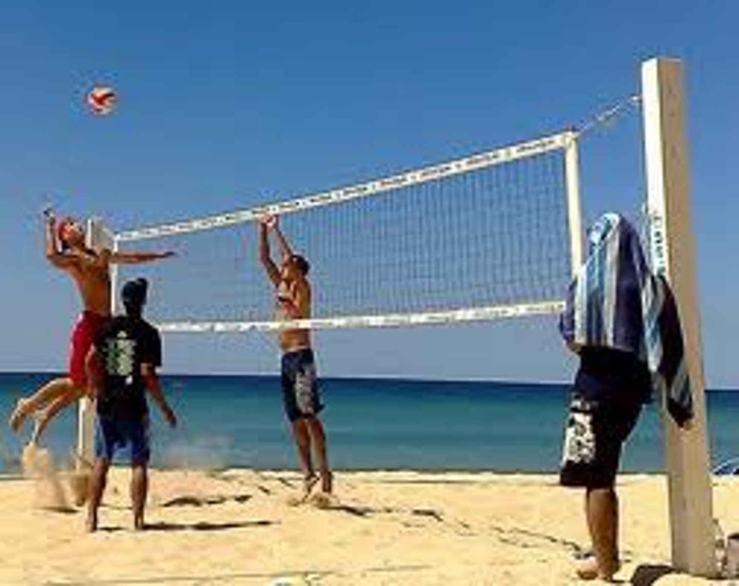 <p>I played volleyball</p>