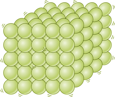 <p>A form of matter that is rigid and possesses a definite shape</p>