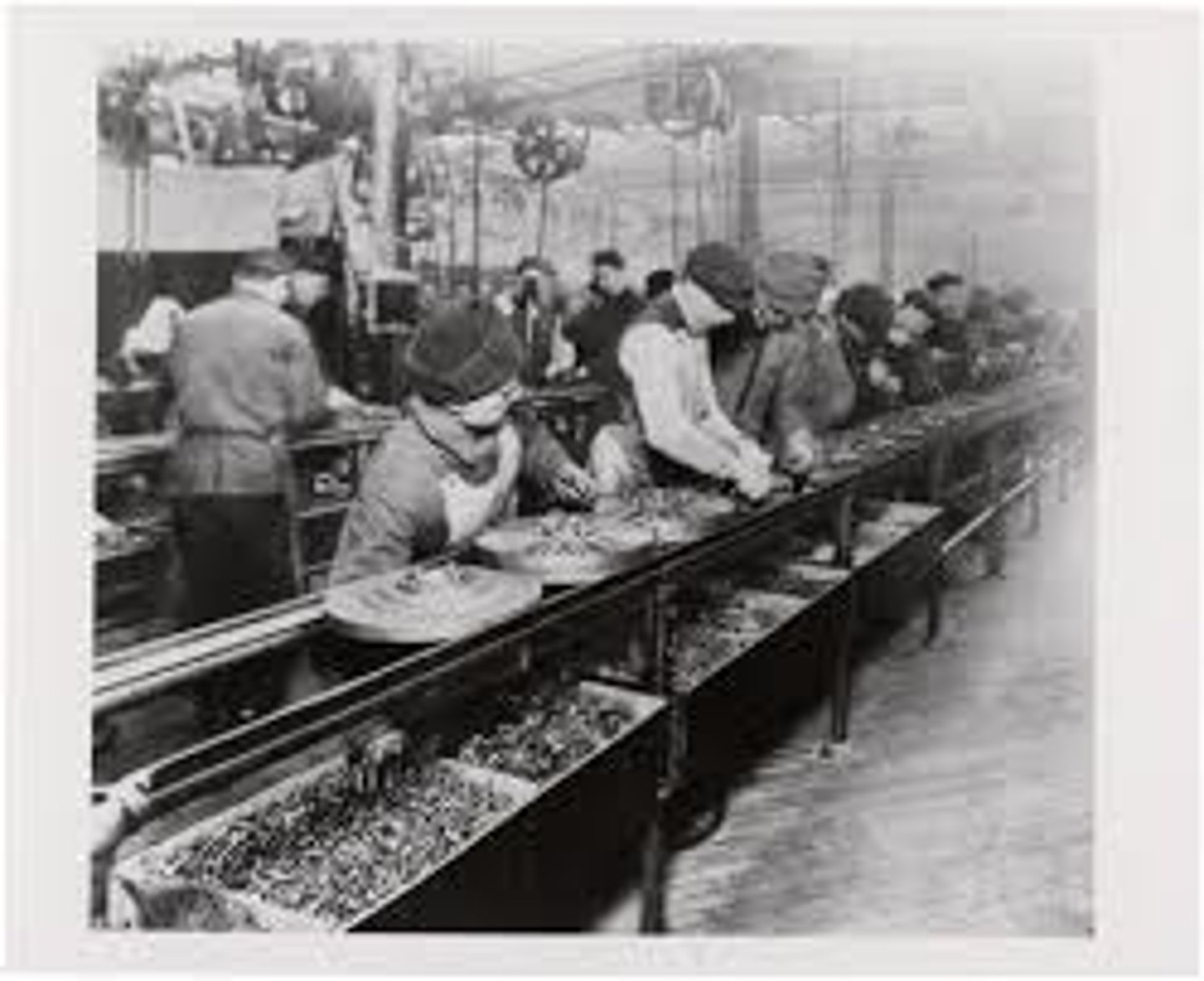 <p>Using facilities that typically make consumer goods to make goods for the military instead; examples include changing a car factoring into a tank factor or a luxury cruise ship company making ships for the military instead</p>