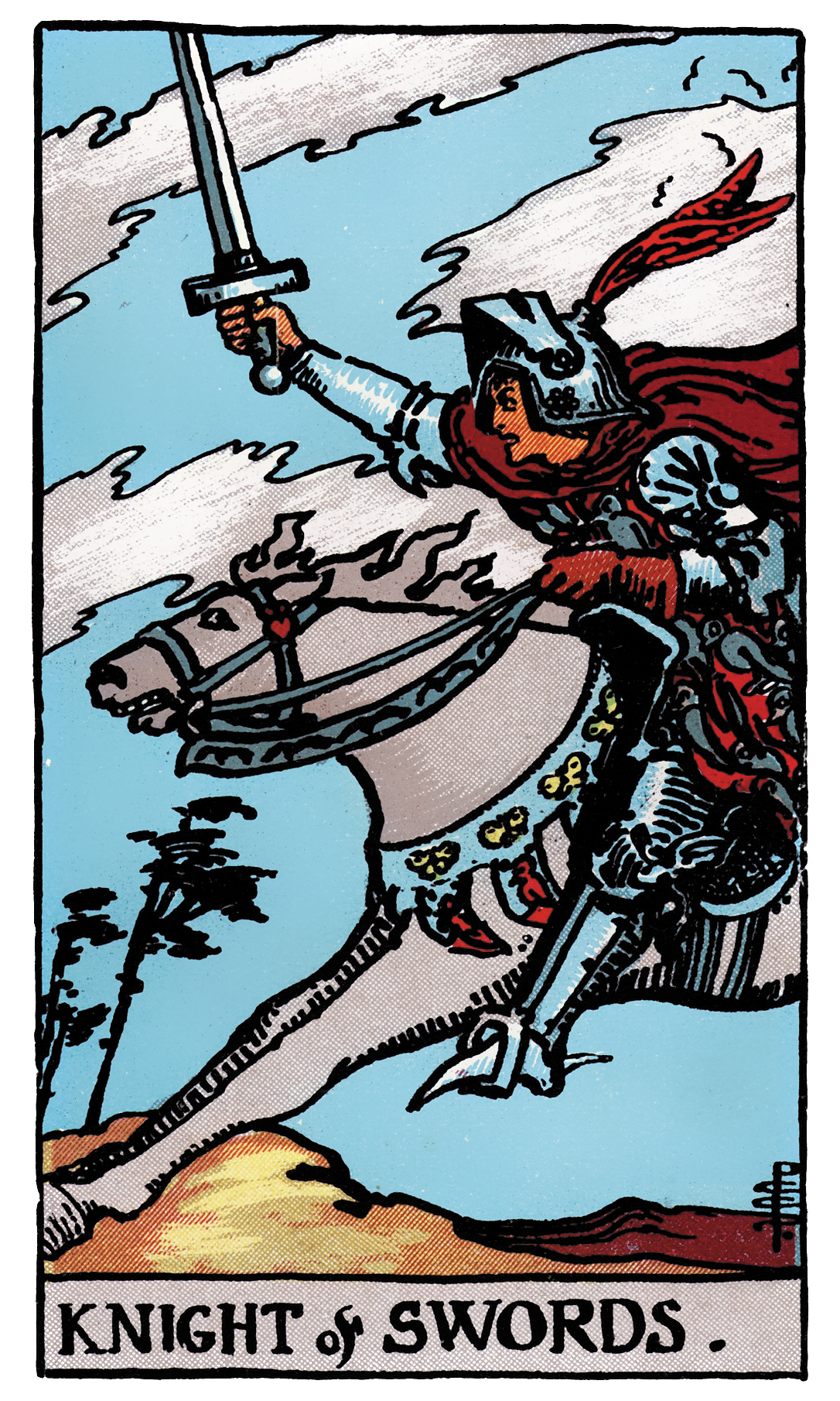<p>Knight of Swords</p>
