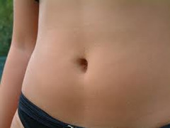 <p>belly button</p>