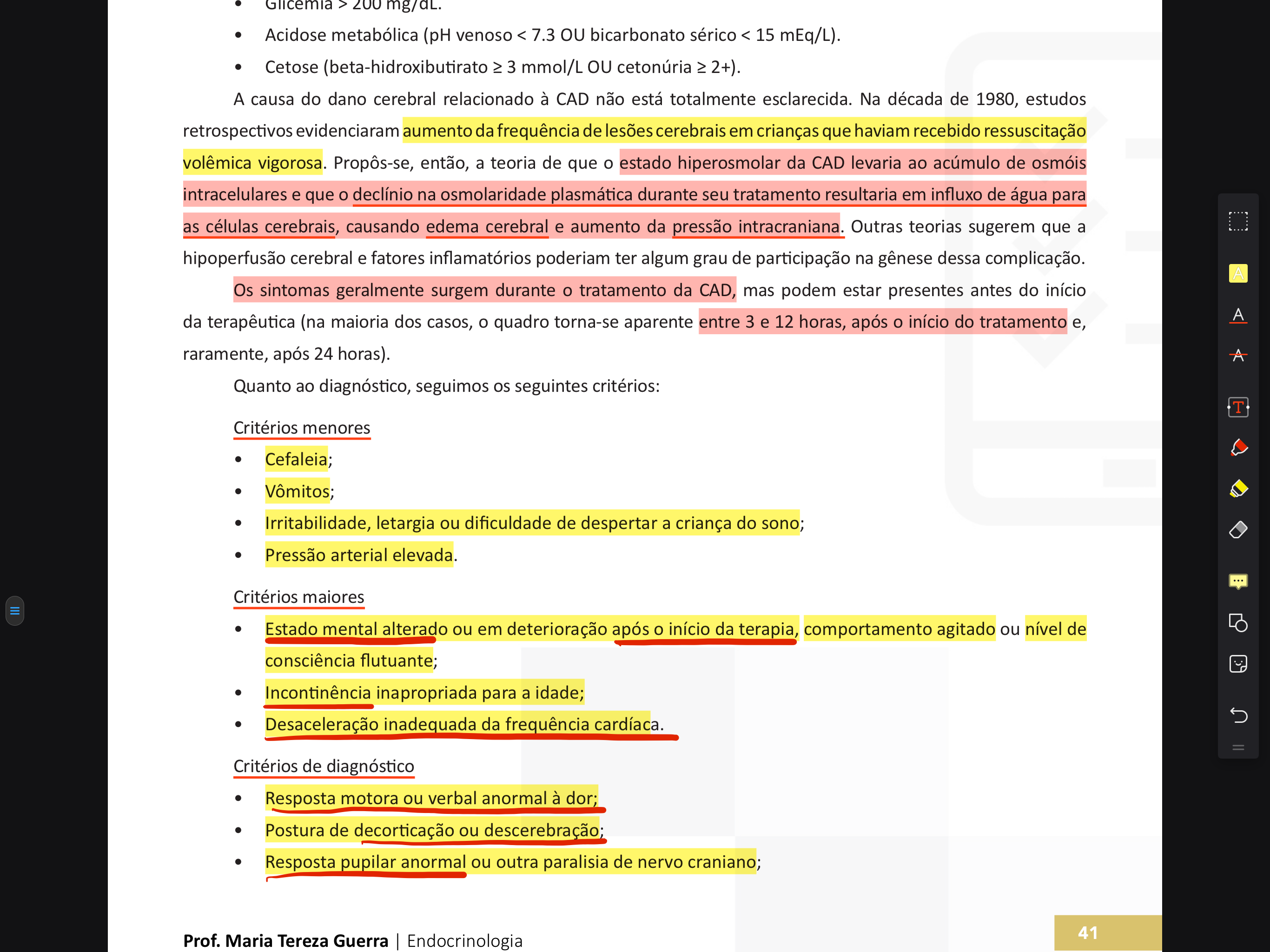 <p>Edema cerebral </p>