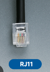 <p>Standard connector for telephone wiring</p>