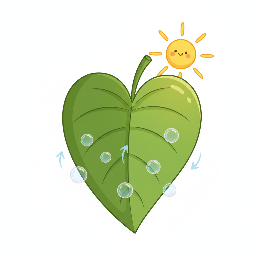 A gas used by producers to make sugar during photosynthesis.