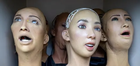 <p>uncanny </p><p></p><p>She has an uncanny ability to guess what people are thinking.</p>