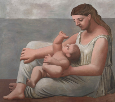 <p>madre e hijo en la playa</p>