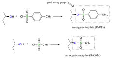 <p>a compound containing the functional group -SO3CH3, derived from methanesulfonic acid.</p>