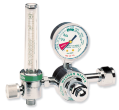 <p>Which Flowmeter is being described below?</p><p>-Is not gravity dependent, functions in any position</p><p>-Converts a pressure gradient into a flow</p><p>-Generally combined with a pressure reducing valve so it comes as a regulator</p><p>-Back pressure may result in lower actual flow than reading indicates</p>