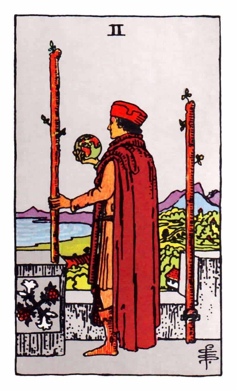 <p>Two of Wands</p>