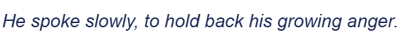 <p>hold back</p>