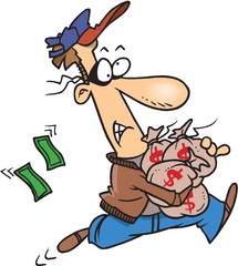 <p>A: Collects taxes and spends on public goods and services.</p>