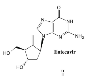 <ul><li><p>Guanosine nucleoside analogue</p></li><li><p>Converted intracellularly to 5’-triphosphate form</p></li><li><p>Inhibits three distinct phases of HBV DNA polymerase</p><ul><li><p>HBV DNA polymerase priming</p></li><li><p>Reverse transcription</p></li><li><p>Synthesis of the positive-stranded HBV DNA</p></li></ul></li></ul><p></p>