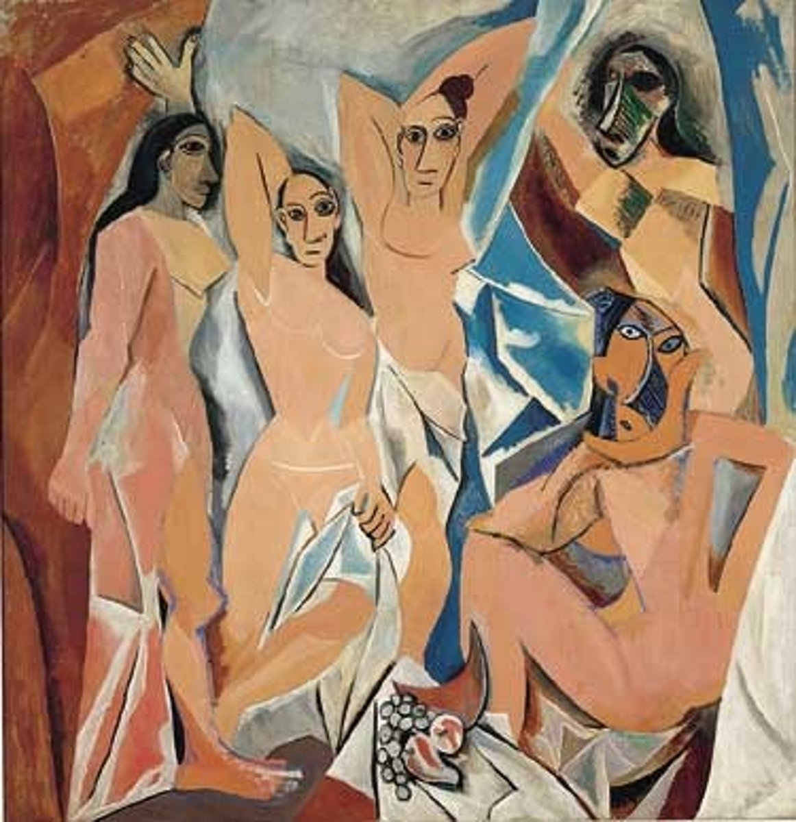 <p> Les Demoiselles D'Avignon, 1907</p>