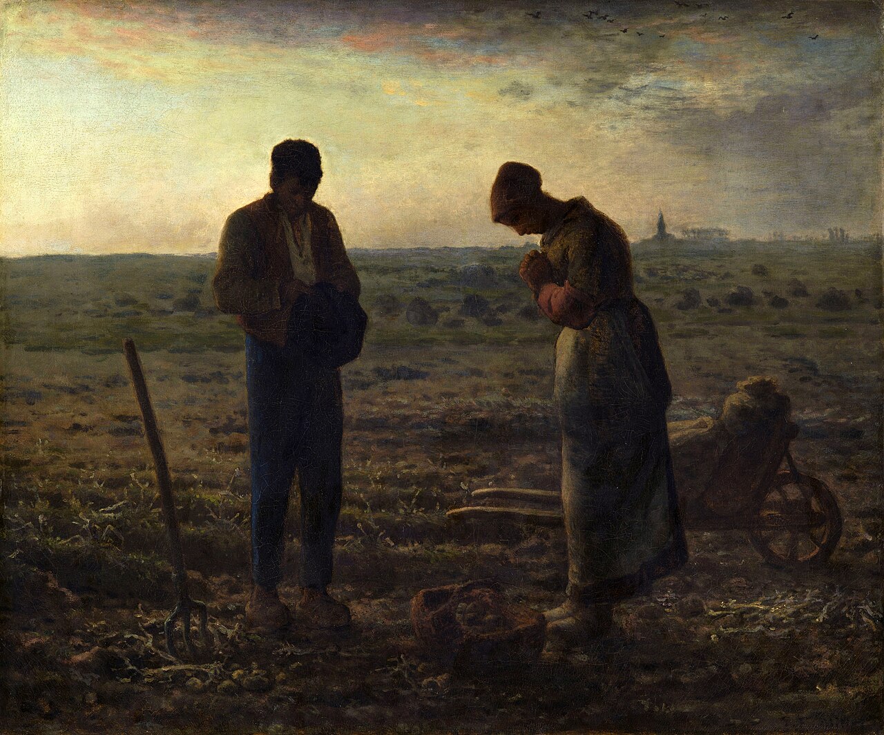 <p>Jean-François Millet, Angelus</p>