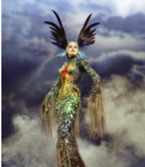 <p>Designer known for power dressing, exaggerated shoulders, and dramatic silhouettes</p>