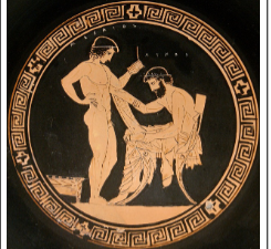 <p><span style="background-color: transparent;">Greek Teacher with Papyrus Scroll</span></p>