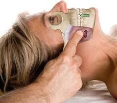 <p>Palpate the Temporal then TMJ then  Masseter muscles and finally Light touch sensation</p>