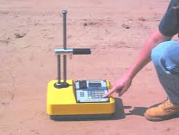 <p>Field test to determine soil density. Gamma radiation to measure soil density, before you put the box down, you hammer a tube into the ground ~18”. Move the ND over the hole, and the ND has a probe that you put in the hole. In the probe, theres a gamma radiation source. The ND has detectors to pick up the “signal” from the radiation. Gives you the density, and is not so much for natural soils &amp; landscapes. Used primarily for road work, laying new roads to make sure the substrate is compressed well enough to lay the road down. Typically used by independent agencies or consulting companies. Troxler Nuclear Densiometer </p>