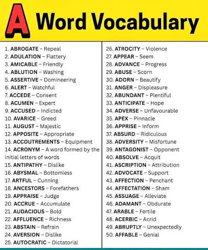 <p>vocabulary (n) = lexical resources= lexis= collection of words <span style="color: red;">Speaking &amp; Writing</span></p><ul><li><p>Reading books regularly is a great way to expand your —————.</p></li></ul><ul><li><p><strong>Collocation:</strong> Rich vocabulary, expand vocabulary, active vocabulary, vocabulary range.</p></li></ul><p></p>