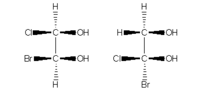 <p>are these identical, enantiomers, stereoisomers, and/or structural isomers?</p>