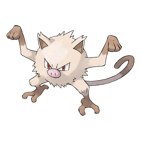 <p>What type is Mankey?</p>