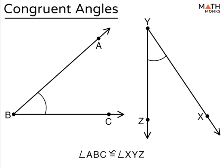 <p>Angles that have equal measures</p>