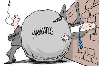 <p>mandate (v) (n)</p>