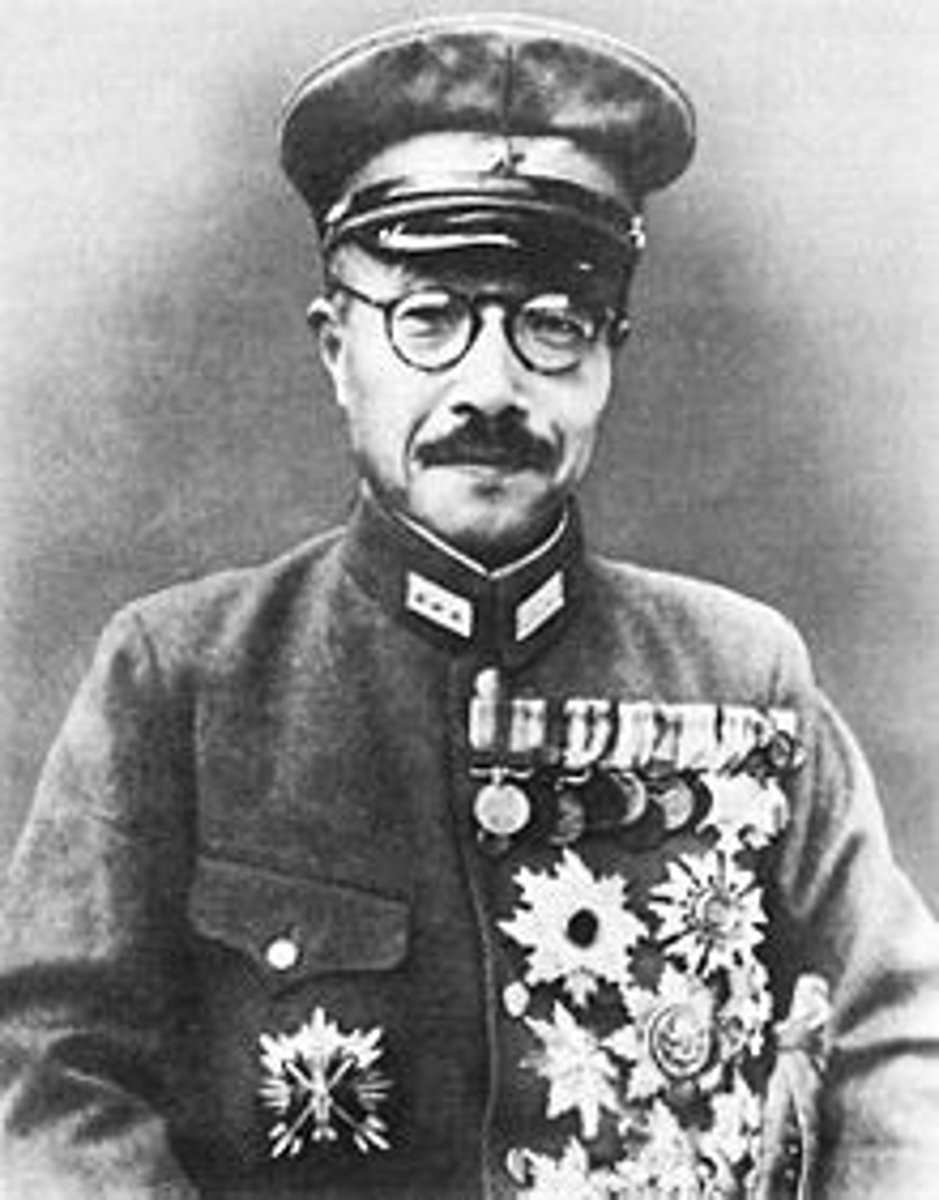 <p>Prime Minister of Japan from 1941-1944</p>