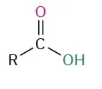 <p>-ic acid </p><p>substituent: -carboxylic acid </p>