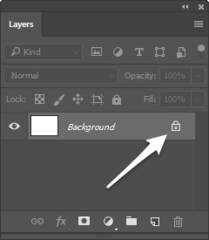 <p>Ensures that the user can not change the layer in Adobe Photoshop. Usually is seen as a padlock next to the layer.</p>