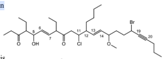 <p>The functional group at C5 is a/an</p>