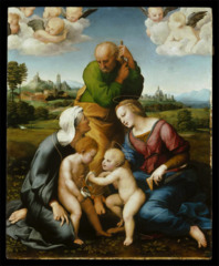 <p>Canigiani Madonna by raphael</p>