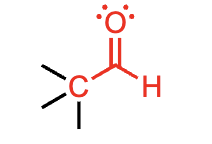 <p>R–C(=O)–H</p>
