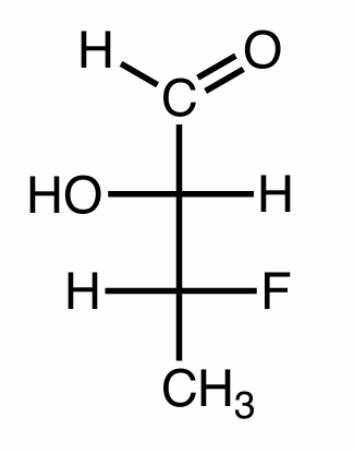 <ol><li><p>Convert this molecule to a Fischer Projection (FP)</p></li><li><p>Conver the FP into a skeletal structure (hint: rotate skeletal) </p></li></ol><p></p>
