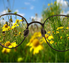 <p>kàn qīng chǔ </p><p>see (something) clearly</p>