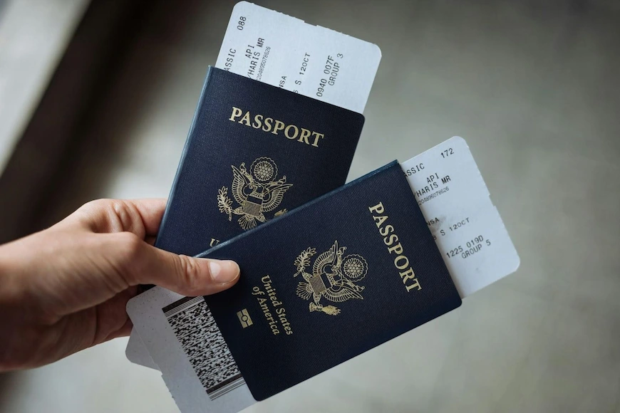 <p>The boarding pass</p>