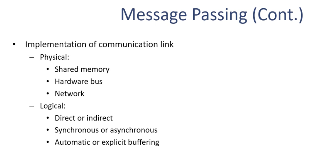 <p>Message Passing (Cont.)</p>