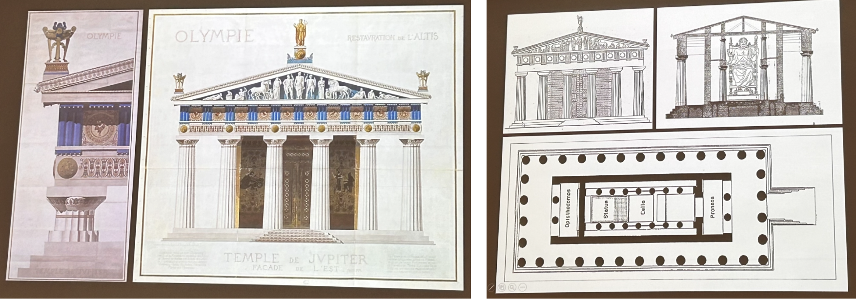 <p><strong>Le temple de Zeus</strong></p>
